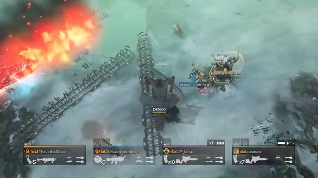 Helldivers - Smoke Grenades Perk vs Cyborgs смотреть онлайн