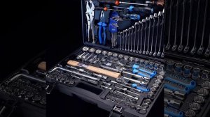 Набор инструмента для авто в чемодане Licota ALK-8022F, 131 предмет #shorts