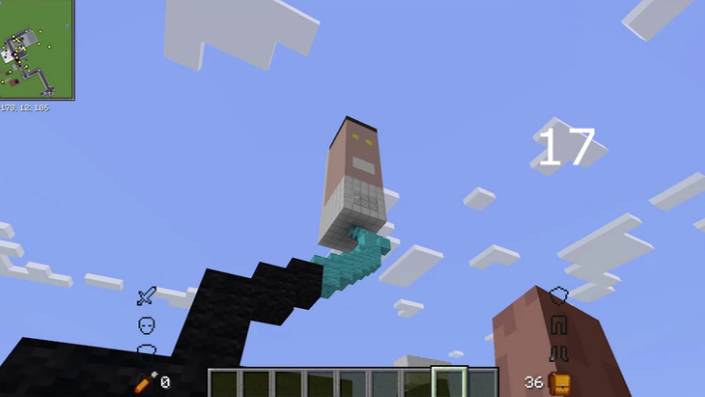 Skibidi Toilet 17 в майнкрафт