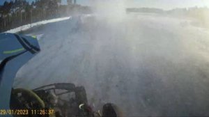 Зимний картинг Реж 29.01.2023 тренировка