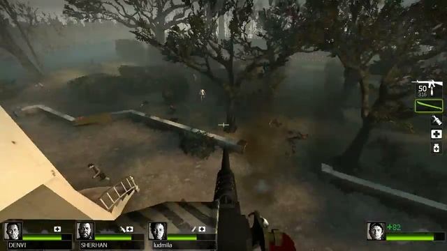 GamePlay #578. Left4Dead2HD Часть 20 Болотная лихорадка 4 смотреть онлайн