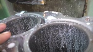 Toyota engine 1GR-FE - шлифовка блока после перегрева
