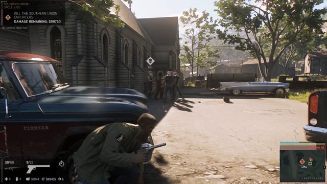 Mafia III - gameplay - slow-mo shootin' with good accuracy смотреть онлайн