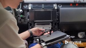 ZF-2002 Installation guide- Range rover vogue L405 AC panel climate control LCD Screen