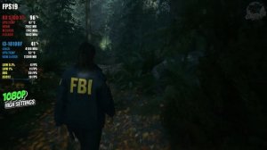 Alan Wake 2 | RX 5700 XT + i3 10100f | 1080p All Settings