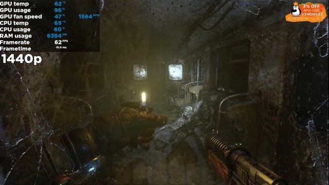 Metro Exodus | GTX 1070 i7 7700 ULTRA Settings 1080p - 1440p - 4K смотреть онлайн