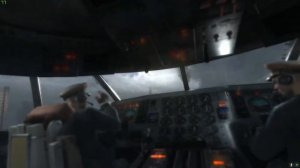Metro Last Light Redux падение самолёта