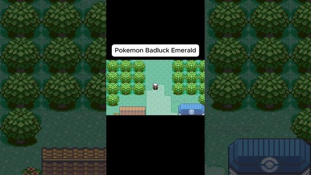 Pokemon Badluck Emerald  #gba #ducumon #pokemon #short #shorts #trending #luck #bad