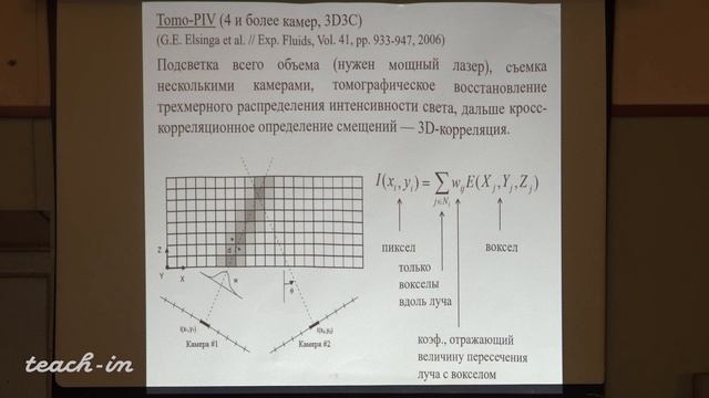 Винниченко Н.А. - Обработка экспериментальных изображений - 12. Трёхмерный PIV