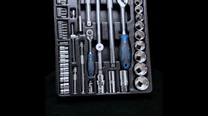 Набор торцевых головок Super Lock 1/4" и 1/2", 60 предметов, в ложементе, Licota ACK-382001