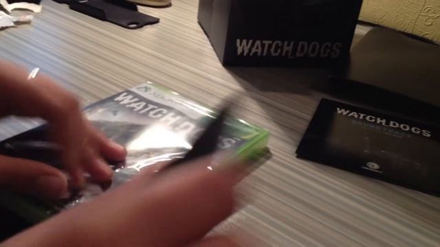 Распаковка коллекционного издания Watch Dogs-Vigilante Edition смотреть онлайн