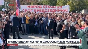 Правно гледано, могућа је само ослобађајућа пресуда предсједнику Додику