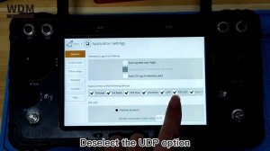 Skydroid H16 Remote Control QGroundcontrol close the UDP error message