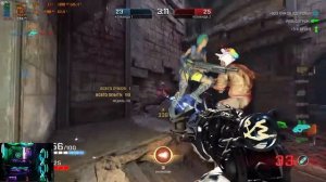 Quake Champions (stream on GPU, clock auto)