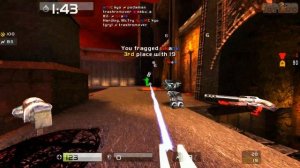 Quake Live: kukkii plays ffa 3:32 Hell's Gate