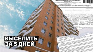 В Иркутске выгоняют на улицу семьи с детьми, ветеранов труда и инвалидов / СЛИВА