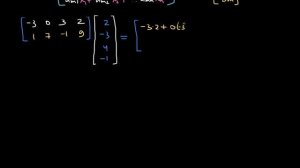 Matritsa vektor koʻpaytmalari | Vektorlar va fazolar | Chiziqli algebra