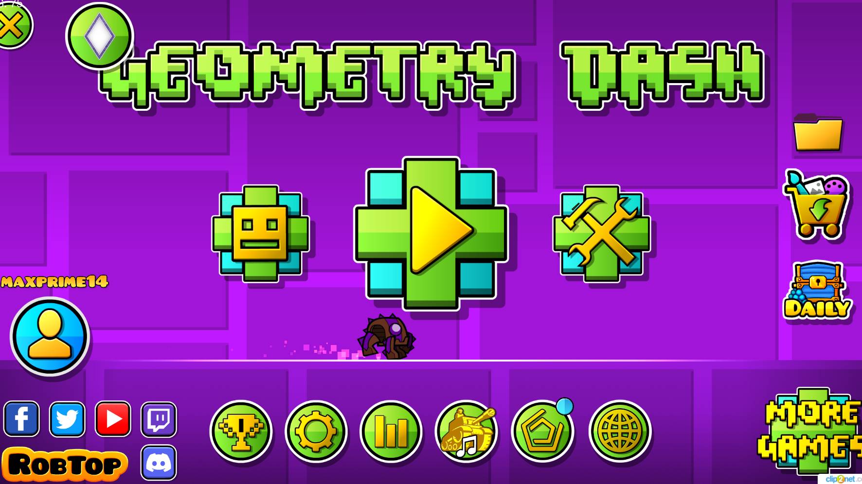 играем в Geometry Dash