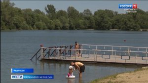 Жители Черкесска обеспокоены состоянием пруда в парке культуры и отдыха "Зеленый остров"