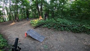 трейлы в парке Фили / вернулся после падения