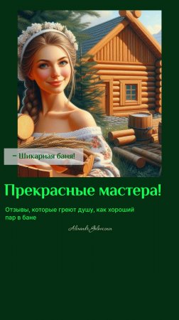 Шикарная баня! Очень рекомендую! #shorts  #сруб_бани #строим_бани  #рекомендую #отзывы_о_компании