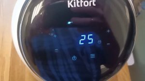 Куриные бёдра. Аэрогриль KITFORT KT-2206 Eva, белый и черный