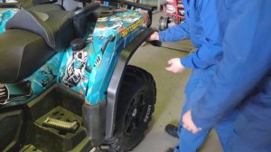 Установка расширителей арок CFMOTO X8HO MP0371 -- Fender flares for CFMOTO CFORCE 850/1000 MP0371