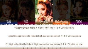 ITZY (있지) – 'SORRY NOT SORRY' Lyrics [Color Coded_Han_Rom_Eng]
