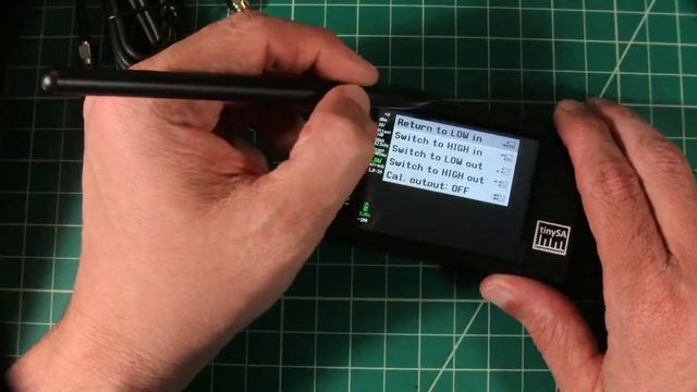 TinySA Spectrum Analyzer Calibration and Firmware Update смотреть онлайн