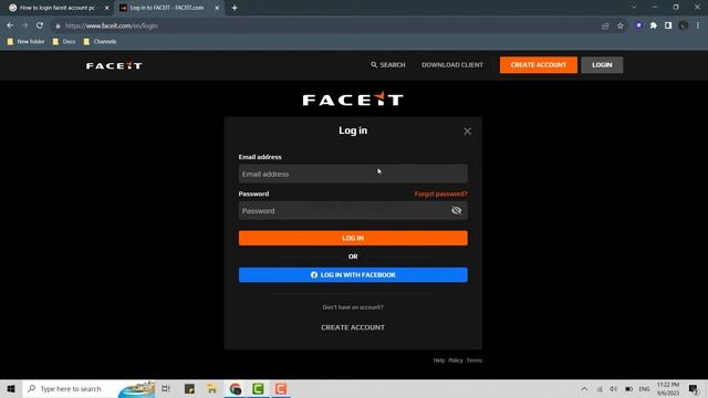How To Login FACEIT Account | Sign In FACEIT