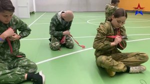 Комплексное мероприятие по допризывной подготовке граждан "Наше Единство" для юнармейцев (г.Лесной)