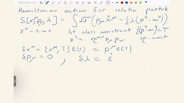 Григорьев М.А.- Batalin-Vilkovisky quantization - 5. Introduction to the BFV quantisation