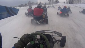 Зимний картинг Березовский старт