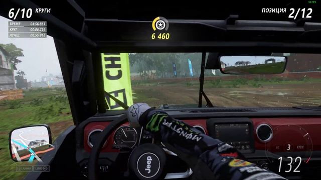 Forza Horizon 5 Сильный ливень и грязь непочем #JEEPGLADIATORRUBICON