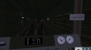 Trainz Московское метро Замоскворецкая линия. Часть 3.