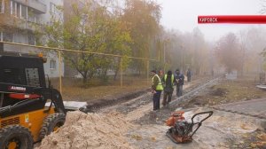 ТК "Родной". Зону общественного пространства восстанавливают в Кировске