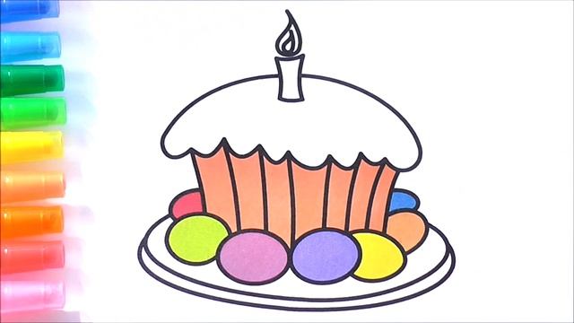 Пасха Мультик Раскраска Для Детей Рисуем Раскраски для Малышей // Easter Coloring Pages For Toddlers смотреть онлайн