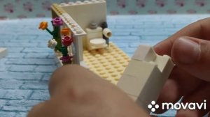 Туалет из LEGO. How to make a toilet. Лего унитаз.
