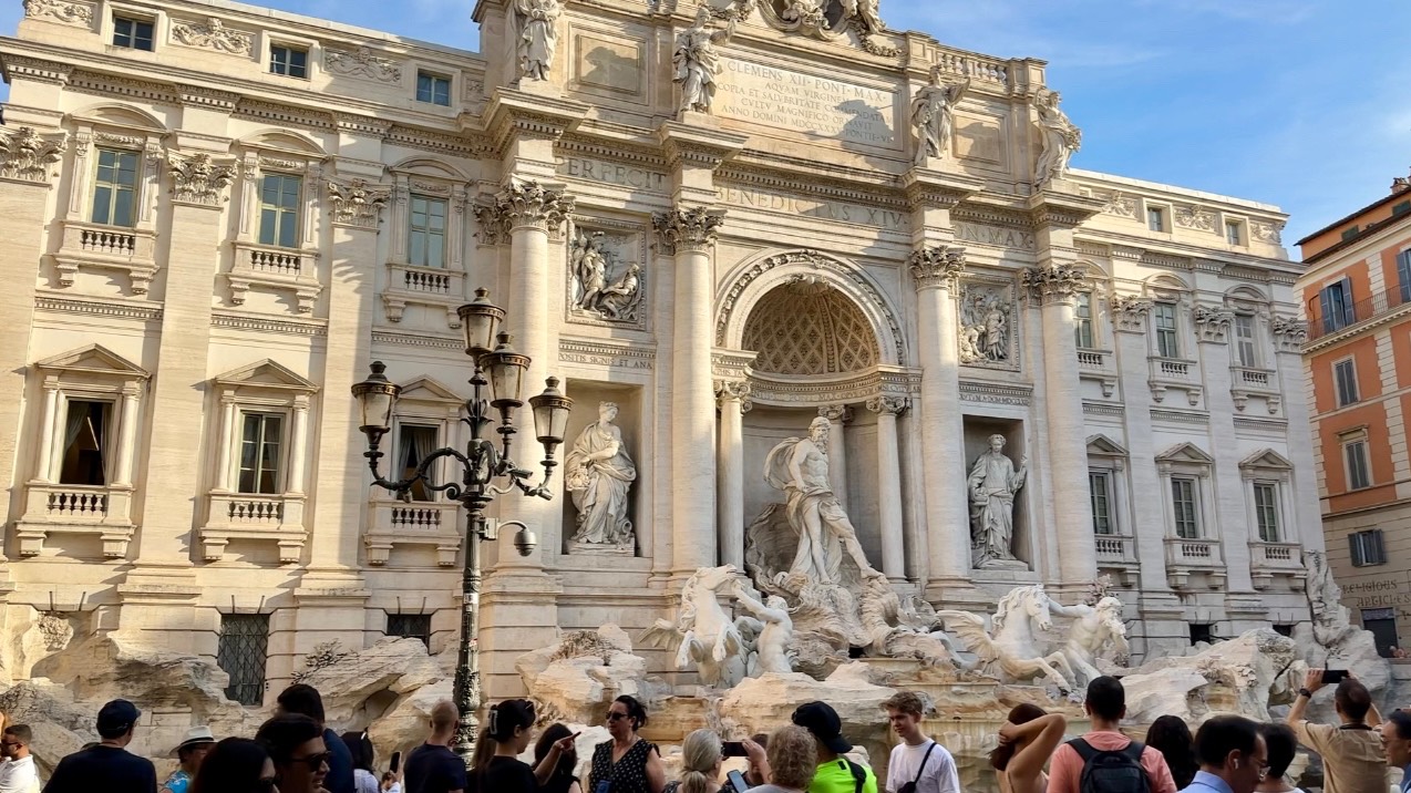 Италия🇮🇹[4К] Рим, пропитан историей , пешие прогулки по городу.