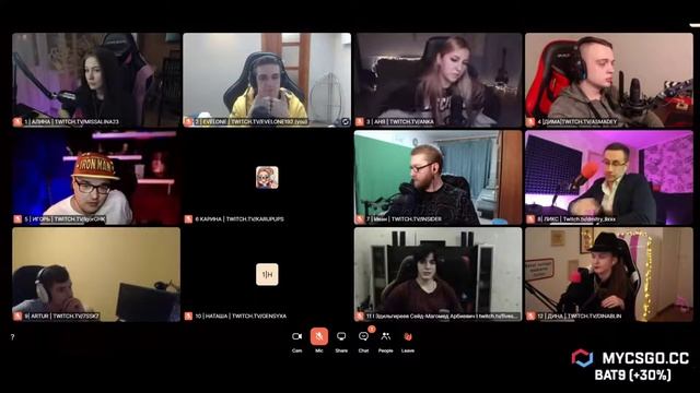 МАФИЯ СО СТРИМЕРАМИ #14 ЭВЕЛОН/ДИНА/ЛИКС/МАРК/БРАТИШКИН/АРИНЯН И ДР