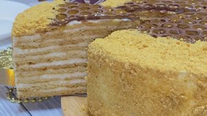 Самый Медовый МЕДОВИК со сметанным кремом!  Лучший Рецепт!!!