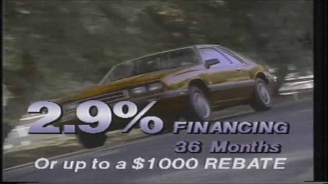 Bill Thrash Lincoln Mercury GMC Albertville, AL - 1986 Commercial смотреть онлайн