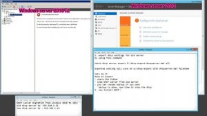 DHCP server Migration from Windows server 2008R2 to Win server 2012