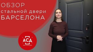 Рассказываем и показываем: стальная дверь Барселона