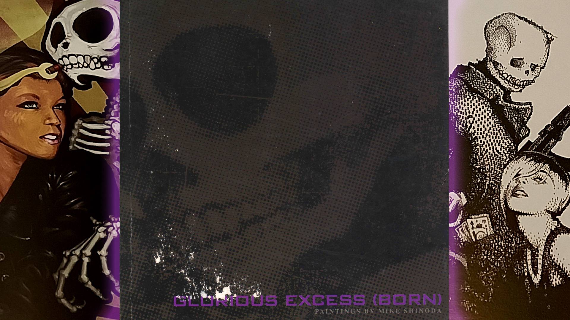 Книга "Glorious Excess (Born)" - картины Майка Шиноды