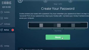 Exodus - кошелек для криптовалют. Установка. Настройка. Использование.