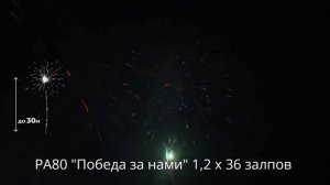 РА66 Фейерверк Бери-дари 0,8 х 25 залпов