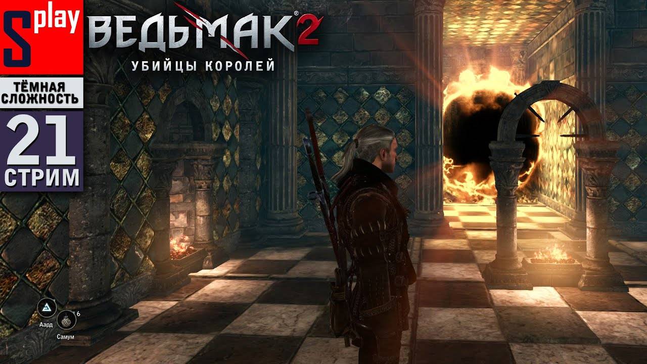 The Witcher 2 (ТЁМНАЯ СЛОЖН.) - [21-стрим] - Финал (за Роше)