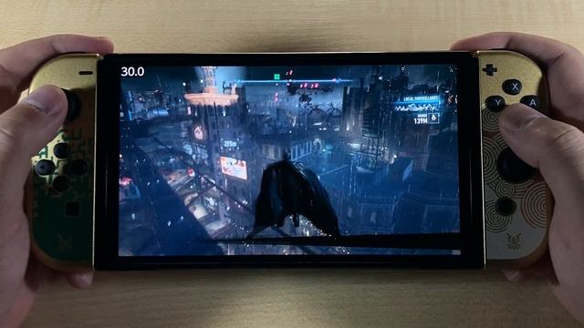 Batman: Arkham Knight | Nintendo Switch OLED Gameplay смотреть онлайн