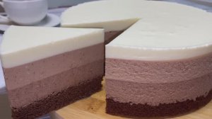 Торт «ТРИ ШОКОЛАДА»  Очень вкусный МУССОВЫЙ ТОРТ
